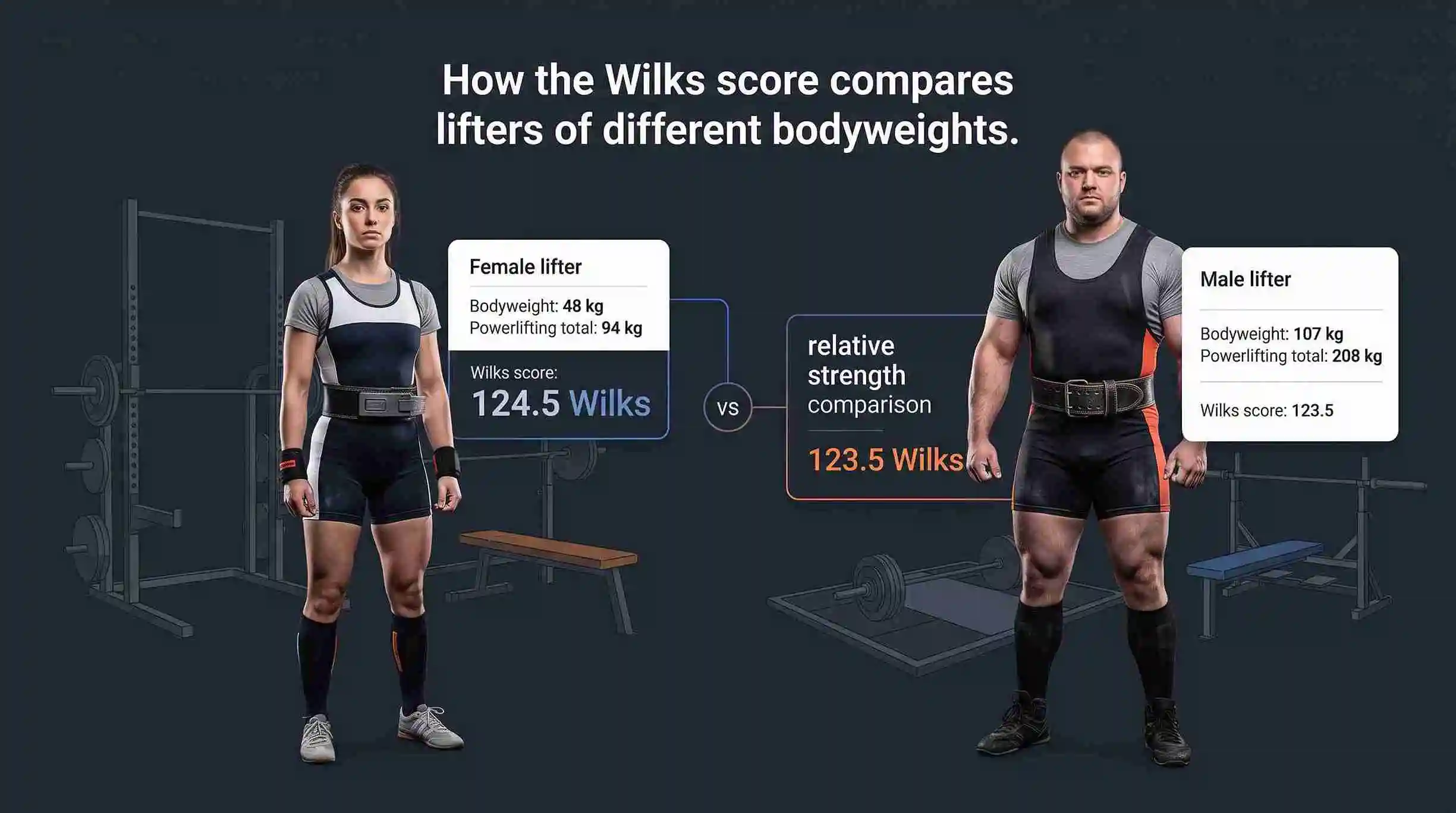 Wilks Score Comparison of Lifters